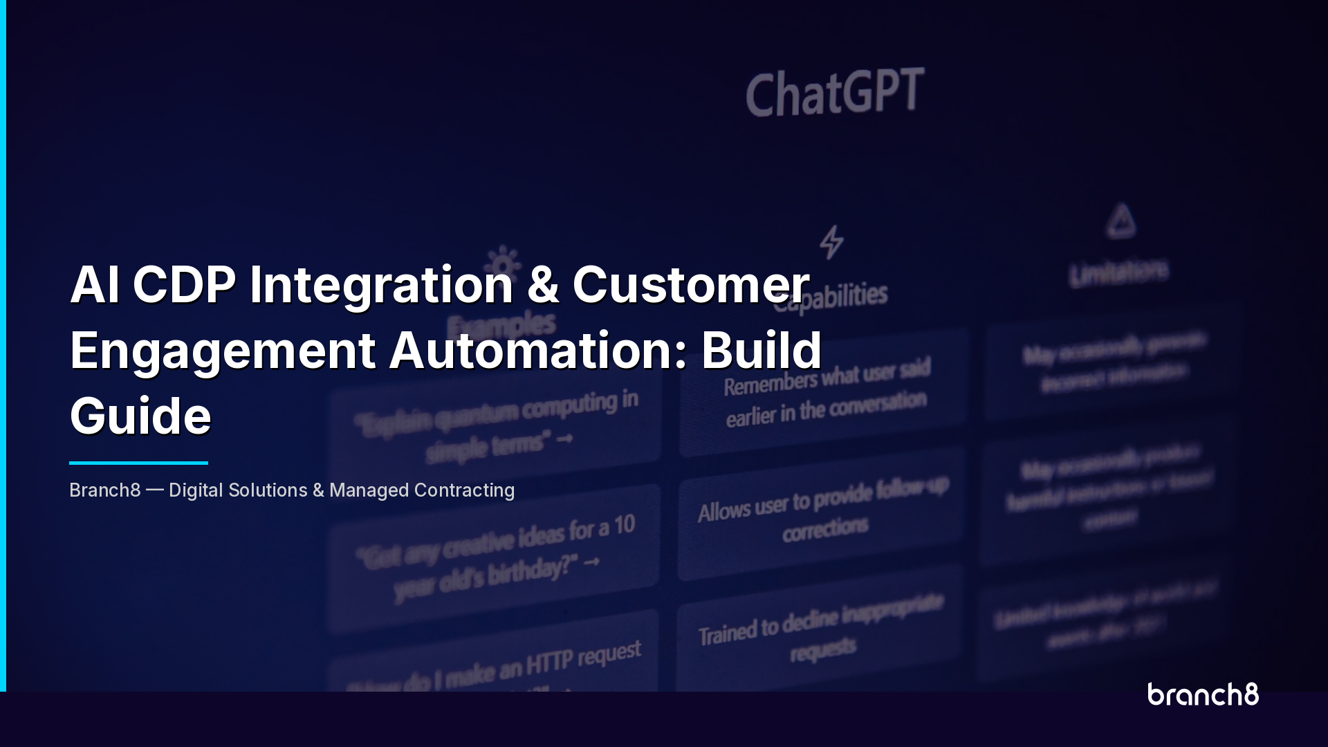 AI CDP Integration & Customer Engagement Automation: Build Guide - Hero Image