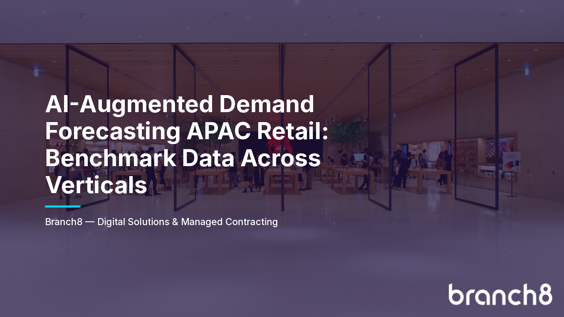 AI-Augmented Demand Forecasting APAC Retail: Benchmark Data Across Verticals - Hero Image